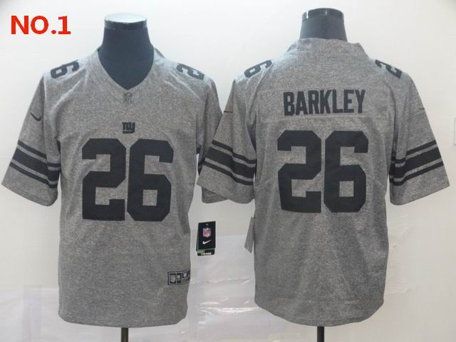 Men's New York Giants #26 Saquon Barkley Jerseys-12 - Click Image to Close